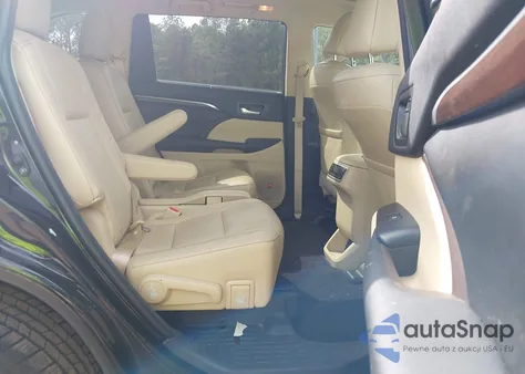 2016 Toyota Highlander Limited Platinum V6 from USA, damaged, VIN 5TDYKRFH5GS152829